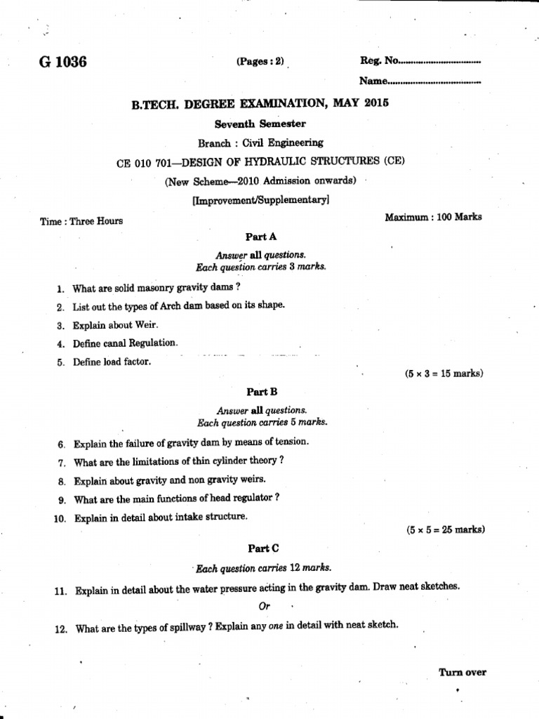 Design of Hydraulic Structures | PDF | Dam | Water And Politics