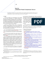 Unconsolidated-Undrained Triaxial Compression Test On Cohesive Soils