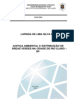 Justiça Ambiental em Áreas Verdes