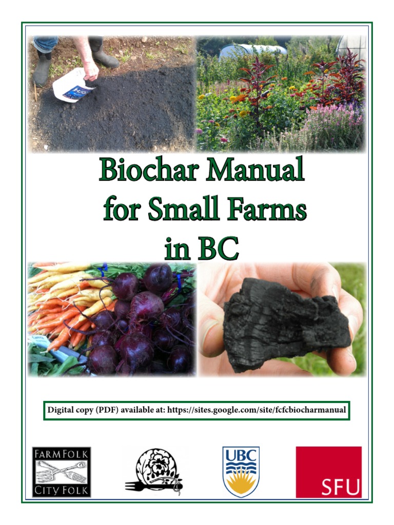 Biochar Manual | PDF | Carbon Sequestration | Soil