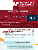 SEMANA 3- ADMINISTRADOR DEL RIESGO_Gerencia de Proyectos. P