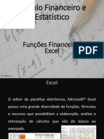 Funções Financeiras Excel