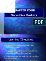 Chapter Four Securities Markets