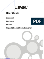 TP-LINK MC200CM User Guide PDF