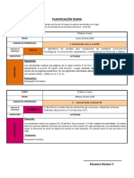 Planificacion 22 Al 3 de Julio