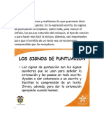 Coloca Los Signos de Puntuación Más Adecuados en Los Espacios de Las Oraciones Siguientes