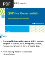 Qgis For Geoscientists: @monasheae