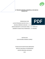 AP10-EV03 proceso integral desarrollo de nuevo productos