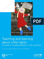 UNICEF Teaching and Learning About Child Rights