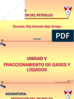 Presentacion de Refinacion de Petroleo Unidad V PDF