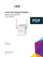 Netgear WN3000RPv3 WiF Range Extender User Manual