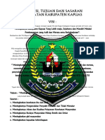 Visi Misi Dinas Kesehatan Kabupaten Kapuas