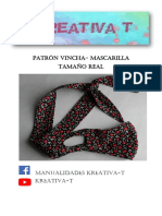 Patrón Vincha - Mascarilla Con Medidas PDF