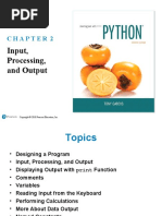 Gaddis Python 4e Chapter 02 PPT