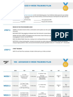 Brooks 10K Training Plan - Advanced PDF