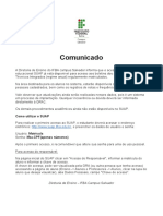 Comunicado de PDF