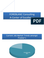 FOREBLANC Consulting A-Center of Excellence