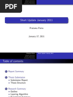 Progress Jan 2011 Putra