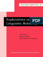 Explorations in Linguistic Relativity PDF