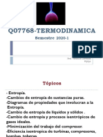 Termodinamica Semana 8 Lunes 27 Julio PDF