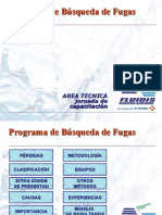 Capacitación busqueda de fugas