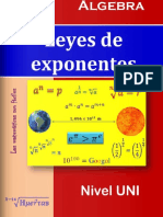 Leyes de Exponentes