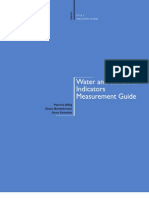 Water and Sanitation Indicators Measurement Guide: Food and Nutrition Technical Assistance