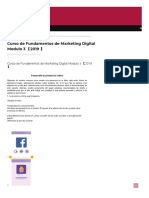 Curso de Fundamentos de Marketing Digital Modulo 3 【2019 】 PDF