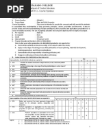 Um Panabo College: Department of Teacher Education EDMATH 2 - Course Syllabus