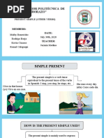 "Escuela Superior Politécnica de Chimborazo": Present Simple (Other Verbs)