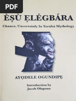 Dokumen - Pub - Eu Elegbara Chance Uncertainly in Yoruba Mythology 9789789275908 PDF