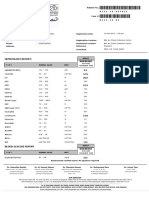 LFT Patient test results