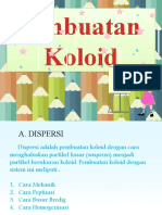 Daring Kimia Pembuatan Koloid Xi Ipa4