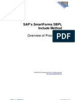 SmartForms SBPL Include Method