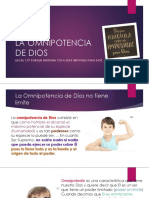 La Omnipotencia de Dios