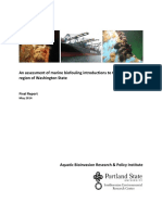 Assessment of marine biofouling introductions to Puget Sound