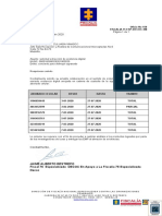 Oficio - Solicitud Quema Evidencia Caso 201700095