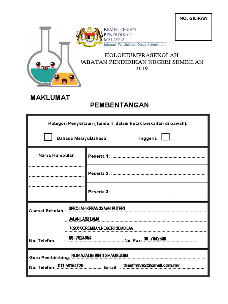 BORANG PEMBENTANGAN EDITED Kolokium  PDF