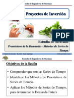 Sesión 3.4 PI - Estudio de Mercado - Pronósticos - Métodos de Series de Tiempo PDF