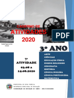 Atividades 2020: Caderno de