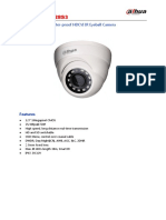 HDAW1100M28S3: 1megapixel 720P Water-Proof HDCVI IR Eyeball Camera