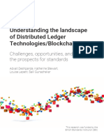 Understanding The Landscape of Distributed Ledger Technologies/Blockchain