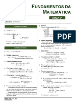 Aula 01 - Aritmética - Números - Z - N - Q - I