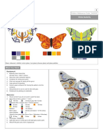 Butterfly Pattern For Mosaic