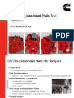 QST30-Crosshead Nuts Not Torqued: Pits # Rjas-6Caj6B