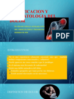 Dolor Clasificacion y Fisiopatologia