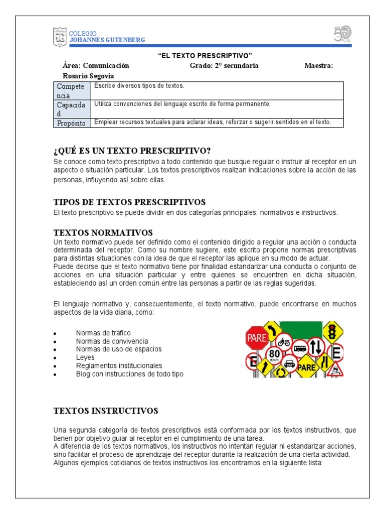 Ejemplos de Textos Prescriptivos | PDF | Programa de computadora ...