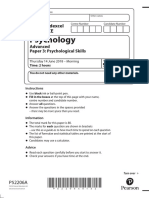 Psychology: Pearson Edexcel Level 3 GCE