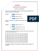 Aritmétic1 6º Primos y Compuestos. Agosto