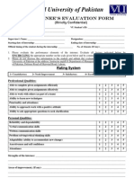 Evaluation Form - MGT